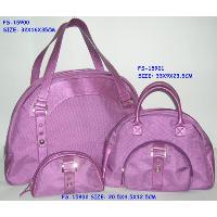 Fashion bag with handbag and cosmetic pouch